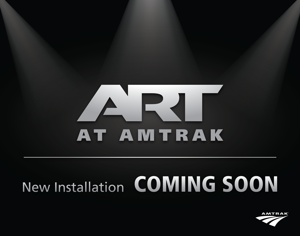 Amtrak Coming Soon Display
